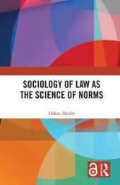 book Sociology Of Law As The Science Of Norms