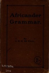 book Africander Grammar