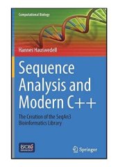 book Sequence Analysis and Modern C++ - The Creation of the SeqAn3 Bioinformatics Library