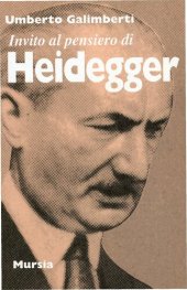 book Invito al pensiero di Martin Heidegger