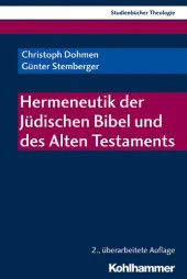 book Hermeneutik der Jüdischen Bibel und des Alten Testaments