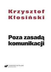 book Poza zasadą komunikacji