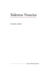 book Sidereus Nuncius