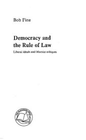 book Democracy and the Rule of Law: Marx's Critique of the Legal Form