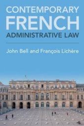 book Contemporary French Administrative Law