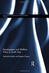 book Development and Welfare Policy in South Asia