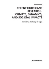 book Recent Hurricane Research Climate Dynamics and Societal Impact