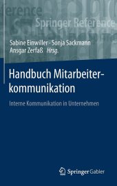 book Handbuch Mitarbeiterkommunikation: Interne Kommunikation in Unternehmen