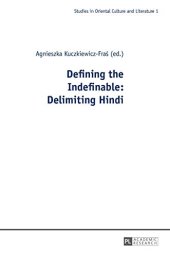 book Defining the Indefinable: Delimiting Hindi