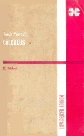 book Teach Yourself Calculus