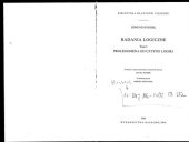 book Badania logiczne, T. 1 Prolegomena do czystej logiki