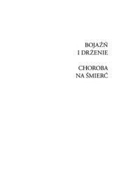 book Bojaźń i drżenie. Choroba na śmierć