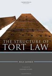 book The Structure of Tort Law