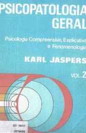 book Psicopatologia Geral - Volume II