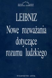 book Nowe rozważania dotyczące rozumu ludzkiego