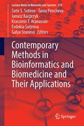 book Contemporary Methods in Bioinformatics and Biomedicine and Their Applications