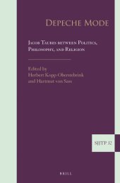 book Depeche Mode: Jacob Taubes Between Politics, Philosophy, and Religion