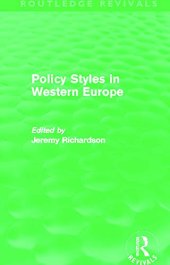 book Policy Styles in Western Europe