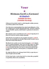 book Veser a Rêzimana Kurdî ya Kurmancî -bi hîndarî