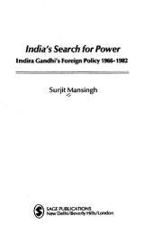 book India's search for power : Indira Gandhi's foreign policy, 1966-1982