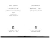 book Vier Hefte I und II (Schwarze Hefte 1947-1950)