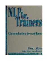 book NLP for trainers