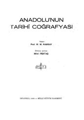 book Anadolunun Tarihi Coğrafyası