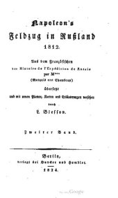 book Napoleons Feldzug in Rußland 1812