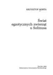 book Świat egzotycznych zwierząt u Solinusa