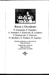 book Rusia y Occidente (antología de textos)