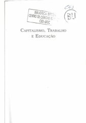 book Capitalismo, trabalho e educação