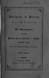 book Antigone in Berlin, frei nach Sophokles