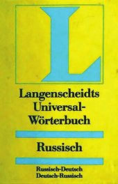 book Langenscheidts Universal-Wörterbuch Russisch: Russisch-deutsch, Deutsch-russisch