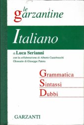 book Italiano. Grammatica. Sintassi. Dubbi