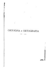 book Ortoepia e ortografia italiana moderna