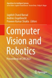 book Computer Vision and Robotics. Proceedings of CVR 2021