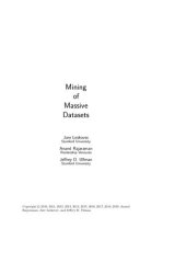 book Mining of Massive Datasets