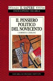 book Il pensiero politico del Novecento