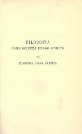 book Filosofia della pratica. Economica ed etica