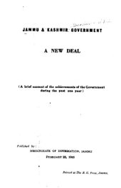 book A new deal; a brief account of the achievements of the Government during the past one year.