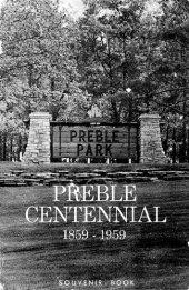 book Preble centennial souvenir book : 1859-1959