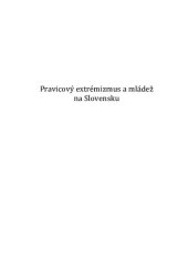 book Pravicový extrémizmus a mládež na Slovensku