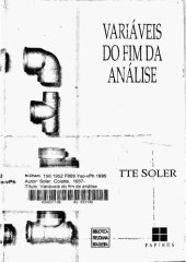 book Variáveis do fim da análise