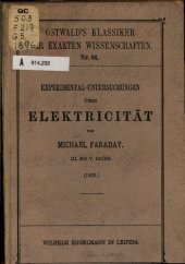 book Experimental-Untersuchungen über Elektrizität (1833)