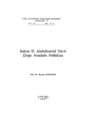 book Sultan II. Abdulhamid Devri Doğu Anadolu Politikası