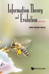 book INFORMATION THEORY AND EVOLUTION