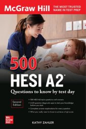 book 500 HESI A2 QUESTIONS TO KNOW BY TEST DAY