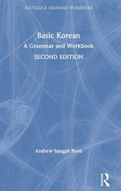 book Basic Korean: A Grammar and Workbook