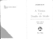 book A Técnica e o desafio do século