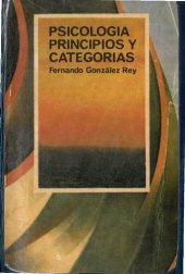 book Psicología, principios y categorías